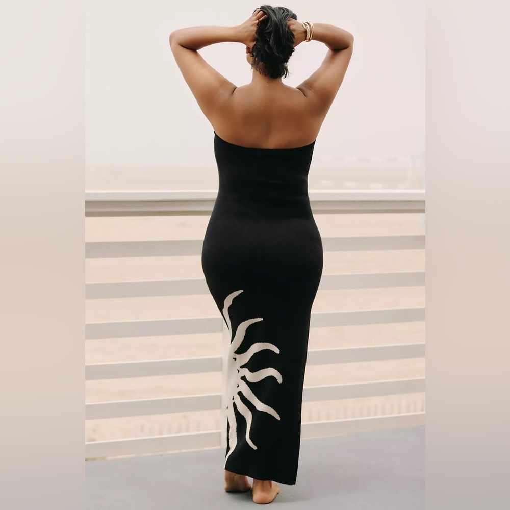 NWT! Anthropologie The Mesa Strapless Column Midi Dress by Celandine - 🪞 - Picture 6 of 10
